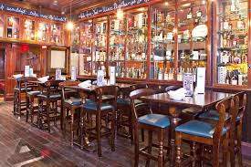 Classic Restaurant Interior Design Of Ri Ra Irish Pub Las Vegas Dark Wood Furnitures Pub Furniture Restaurant Interior Pub Decor