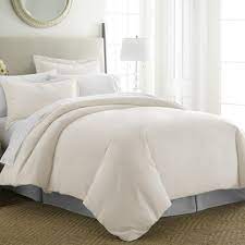 Nip lightweight linen duvet cover set fieldcrest king gray industrial. Reviews For Becky Cameron Performance Ivory King 3 Piece Duvet Cover Set Ieh Duv K Iv The Home Depot