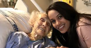 Hilda was 93, I was 21