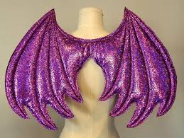 Black And Purple Dragon Wings Purple Dragon Wings Costume Wings Metallic Purple Dragon Etsy In 2020 Wings Costume Dragon Wings Cosplay Wings