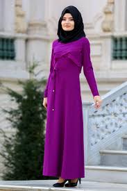 Tuay Fusya Tesettur Elbise 24170f Tesetturisland Com Elbise Modelleri Kiyafet Ve The Dress