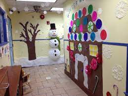 Salad decoration idea for independence day of india. Christmas Winter Wonderland Snowman And Gingerbread House Office Christmas Decorations Christmas Cubicle Decorations Christmas Decorations For Kids