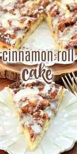 Cinnamon Cinnabon Cake In 2020 Cinnabon Cake Breakfast Cake Cinnamon Roll Cake