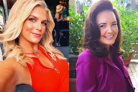 Photo about a girl flipping her wet hair in a swimming pool. Patricia Altschul S Flipped Hairstyle Tutorial By Madison Lecroy Style Living