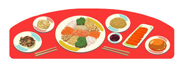 Served on a big plate or tray, it consists of freshly shredded vegetables, fruits, fried crackers and fresh fish. Google Doodle Celebrates Yee Sang A Traditional Lunar New Year Dish In Malaysia Globe Stats