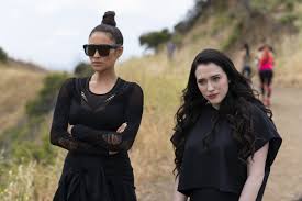 Kat Dennings Dollface Shatters Stereotypes Of Female Friendship Kat dennings clothes & outfits | steal her style.