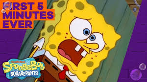 Spongebob S Official Debut The Very First 5 Minutes Of Spongebob Youtube