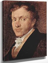 Portrait, Giuseppe Roberti By Francesco Paolo Hayez