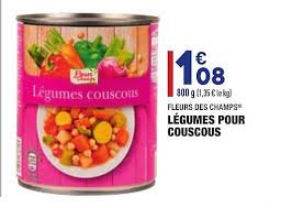 Conseils pour réussir un bon couscous algérien aux légumes, avec ou sans viande. Offre Fleurs Des Champs Legumes Pour Couscous Chez Aldi