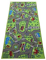Amazon Com Kids Carpet Playmat City Life Extra Large Learn Have Fun Safe Children S Educational Road Traffic System M Kids Area Rugs Kids Rugs Play Rug