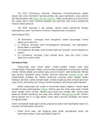 Check spelling or type a new query. Doc 1 Tes Disc Keterangan N Kris Academia Edu