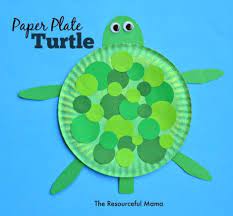 Paper Plate Turtle Craft Turtle Crafts Preschool Crafts Animal Crafts For Kids
