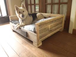 How to make a dog bed. Upcycled Pet Bed Diy Pallet Bed Pallet Dog Beds