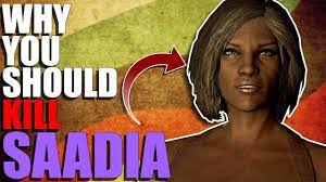 Why You Should Kill Saadia | Hardest Decisions in Skyrim | Elder Scrolls  Lore - YouTube