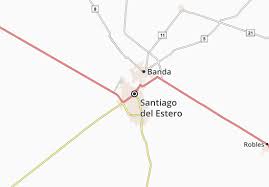 Michelin Santiago Del Estero Map Viamichelin