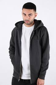Looking for a good deal on hood stock? Stussy Stock Logo Zip Hood Black Zipper Oberteile Animal Tracks