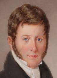 Emanuel Thomas Peter (1799-1873) "Portrait of a Gentleman", Important  Miniature