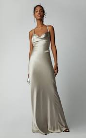 Whiteley Silk Satin Gown By Galvan Now Available On Moda Operandi Silk Prom Dress Silk Dress Long Silk Satin Dress