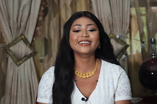 22 year old Regina Daniels share her experience as mother, influencer and  plan for politics for di interview.