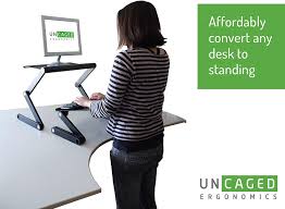 All products from convert desk to standing category are shipped worldwide with no additional fees. Uncaged Ergonomics Workez Standing Desk Conversion Kit For Laptops And Desktops Black Amazon De Burobedarf Schreibwaren