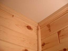 The trim installation stage of any interior project can be tremendously rewarding. Knotty Pine Ceiling Is There Any Offer On Knotty Pine Ceiling Trim The Log Home Shoppe