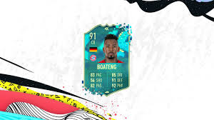 His workrates are high / medium. Flashback Boateng Fifa 20 Solution