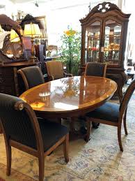Henredon dining room table and 8 chippendale chairs. Henredon Dining Room Furniture Set Henredon Vintage Oval Dining Table With 6 Chairs For Sale In Oakland Dining Room Furniture Sets Dining Room Furniture Dining