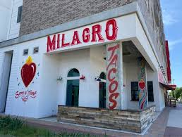 Baja fish tacos prides itself on using the highest quality ingredients. Milagro Tacos Now Serving Birria Fish Tacos Campeona Burger With Shrimp And Avocado Mousse Oak Cliff