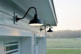 He chose exterior barn lights to provide downlighting and to capture the vintage style he desired. Exterior Barn Lights Offer Stylish Dark Sky Friendly Alternative Inspiration Barn Light Electric