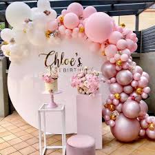 Round Wedding Party Stage Backdrop Arch Stand Decoration Etsy Dessert Table Birthday Party Backdrops For Parties Birthday Parties