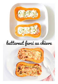 Butternut Farci Au Chevre Marie Gourmandise