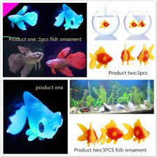 That's all article betta fish tank decor this time, hopefully it can benefit you all. Artificial Silicone Soft Glowing Effect Goldfish Betta Aquarium Fish Tank Decor Suz Buy At A Low Prices On Joom E Commerce Platform