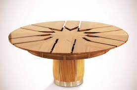 fletcher capstan cette table ronde est presque magique tld webzine transforming furniture furniture furniture for small spaces