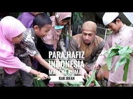 Juara 12 hafiz tingkat dunia di mekah 2014 juara 3 hafiz tingkat dunia di mesir 2016 bersyukur ka irfan bisa mengenal secara langsung sosok musa. Para Hafiz Indonesia Main Ke Rumah Kak Irfan Youtube