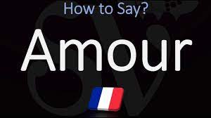 How do you pronounce Amoure? - Dictionary - Dictionnaire, Grammaire,  Orthographe & Langues