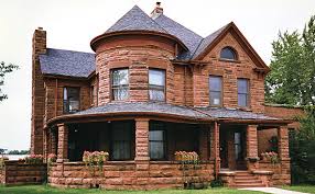 The fanciful gothic revival style spread across north america via pattern books such as andrew jackson downing's popular victorian cottage residences (1842) and the architecture of country houses (1850). Dave S Victorian House Site Illinois Gallery