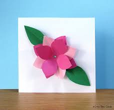 We're making a handmade plantable greeting card, where the flower seeds are mixed right in with the paper. Flower Power Card How To Make A 3 D Greetings Card Papercraft On Cut Out Keep