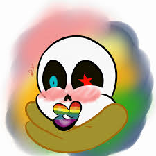 Ink!colonna (underbend ink!sans) by thegreatrouge on deviantart. Would You Smooch A Skeleton Ink Sans By Blinkyiris On Deviantart