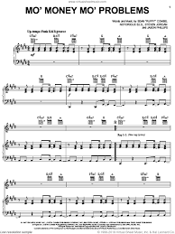If you're struggling to find the best concerts in missouri, you've stumbled upon the right site! B I G Mo Money Mo Problems Sheet Music For Voice Piano Or Guitar