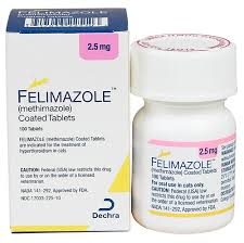 · the dose of felimazole will be determined by your vet. Methimazole 2 5 Mg For Cats Cheap Buy Online