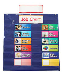 Scholastic Teaching Resources Class Jobs Pocket Chart Set
