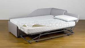 Divano letto con tessuto elasticizzato in un istante si trasforma in un confortevole letto con meccanismo di trasformazione a carrello. Divano Letto 160 X 80