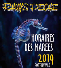 Guide Des Marees 2019 Rhuys Peche