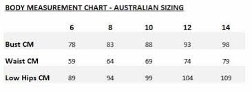 Size Guide Alice Mccall