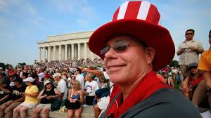 Glenn Beck's Restoring Honor Rally by the Lincoln Memorial in Washington,  D.C.