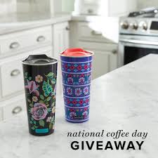 $18) choose from three standard sizes with over 80 different prints still available! Vera Bradley On Twitter Calling All Addicts For Nationalcoffeeday We Re Giving Away A Travel Mug Set And Starbucks Gift Card For You And Your Bestie Rt With Your Favorite Coffee Related