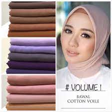Ayra (woolpeach) maira square (cotton voile) maira square luxe (cotton voile) maira ruffle (cotton voile) maira ruffle luxe (cotton voile) Bawal Cotton Voile Bidang 45 Shopee Singapore