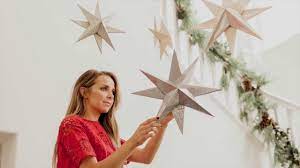 Every year millions of people spend most. How To Make Paper Hanging Stars Youtube