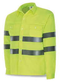 Marcaproteccion Manga Larga Camisa Alta Visibilidad Tejido Poliester Especial De Alta Transpirabilidad Y Absorcion Camisas Mangas Largas Camisas Manga Larga