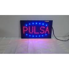 Lampu bayi kuning osram l blue 18w/71 t8 g13, solusi pencahayaan khusus untuk terapi bilirubin, jenis fototerapi khusus penyakit kuning. Jual Papan Tulisan Lampu Led Sign Display Pulsa Termurah Untuk Bisnis Toko Konter Dll Shopee Indonesia